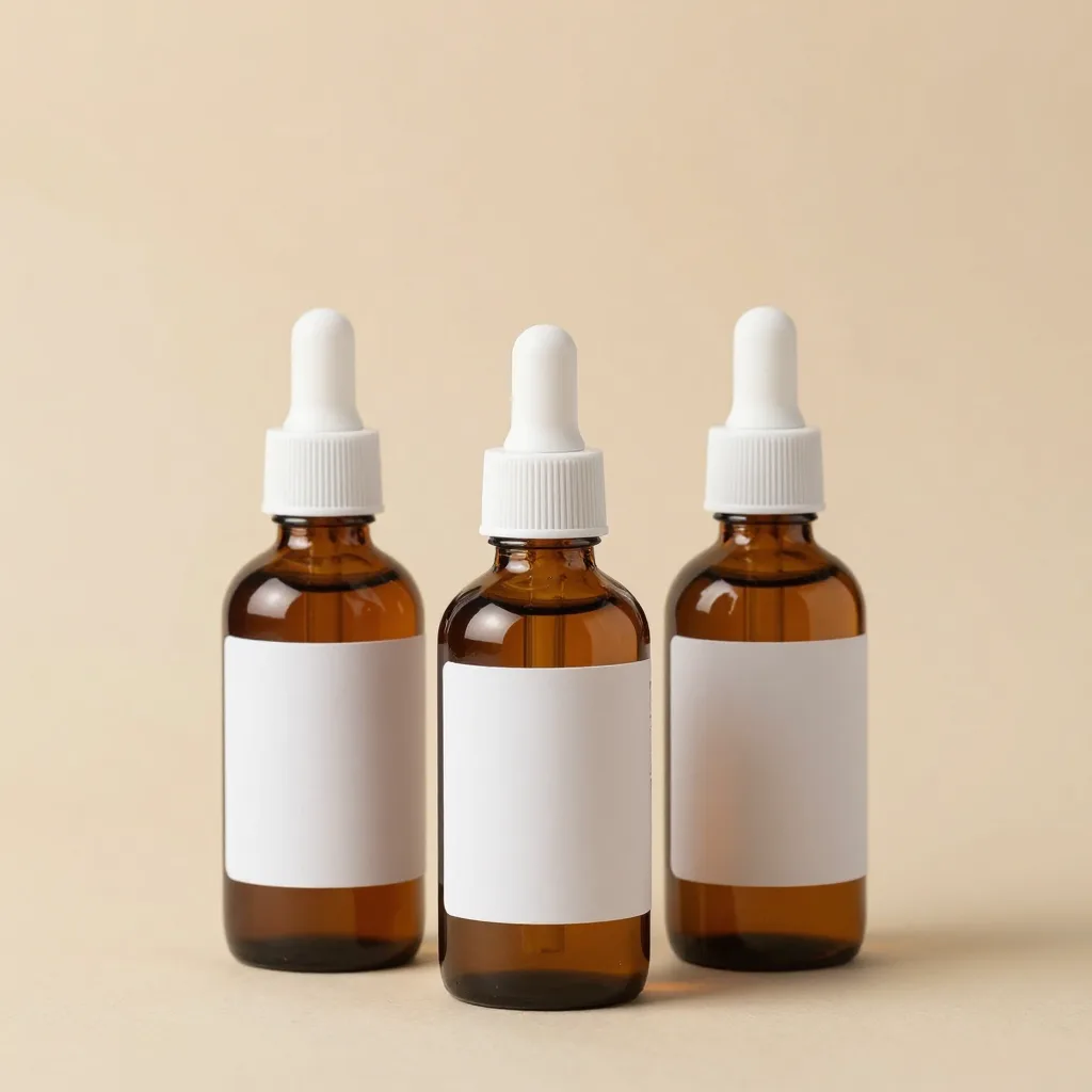 Three bottles of emu oil massage oil together